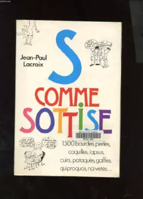 Couverture du produit · S comme Sottise