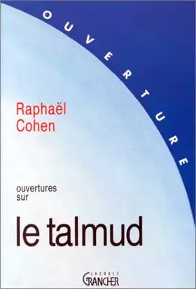 Couverture du produit · Le talmud