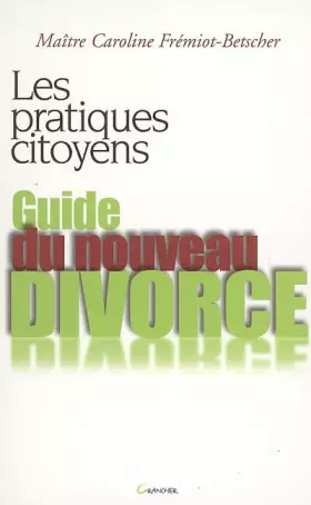 Couverture du produit · Guide du nouveau divorce