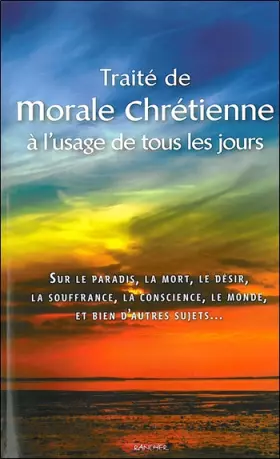 Couverture du produit · Traité de morale Chrétienne