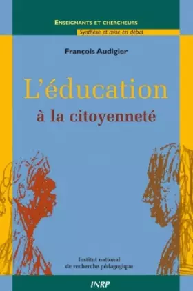 Couverture du produit · Education a la citoyenneté
