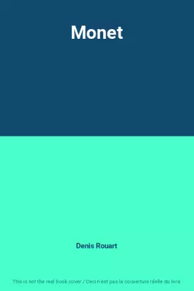 Couverture du produit · Monet