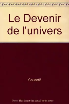 Couverture du produit · Le Devenir de l'univers