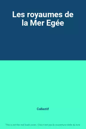 Couverture du produit · Les royaumes de la Mer Egée