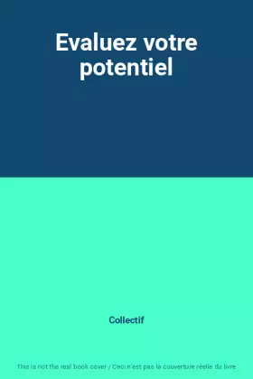 Couverture du produit · Evaluez votre potentiel