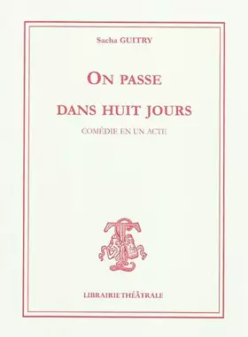 Couverture du produit · On passe dans huit jours