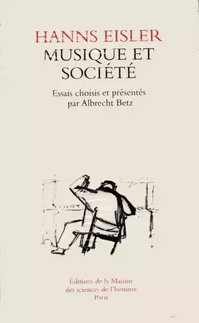 Couverture du produit · Hanns eisier : musique et société