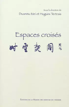 Couverture du produit · Espaces croisés