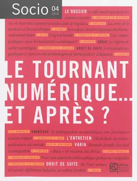 Couverture du produit · Tournant numérique et après ?