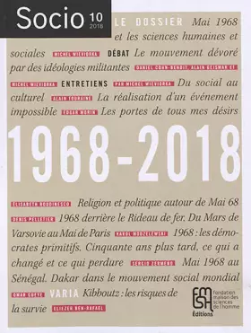 Couverture du produit · SOCIO, N 10/2018. 1968-2018