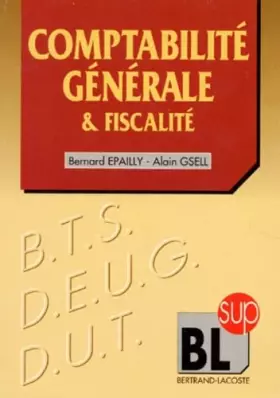 Couverture du produit · Comptabilité générale et fiscalité