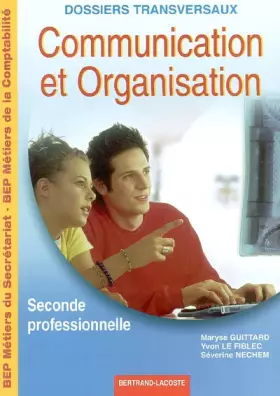 Couverture du produit · Communication et Organisation 2e professionnelle