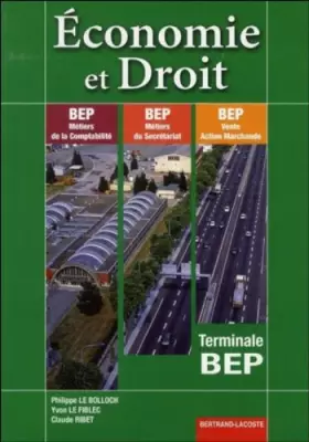Couverture du produit · Economie et droit Tle BEP