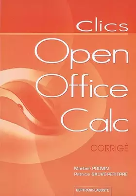 Couverture du produit · Open Office Calc: Corrigé
