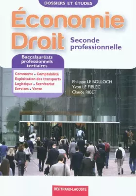 Couverture du produit · Economie Droit Seconde professionnelle