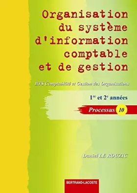Couverture du produit · Organisation système info comptable et gestion-processus