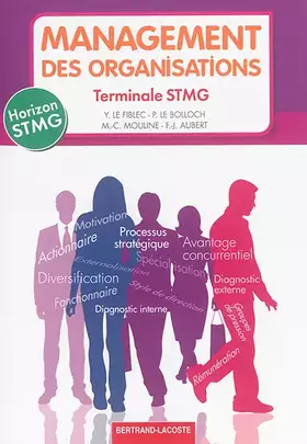 Couverture du produit · Horizon Ter Stmg Management des Organisations