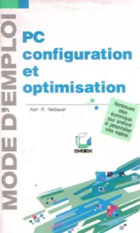 Couverture du produit · PC, configuration et optimisation