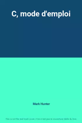 Couverture du produit · C, mode d'emploi