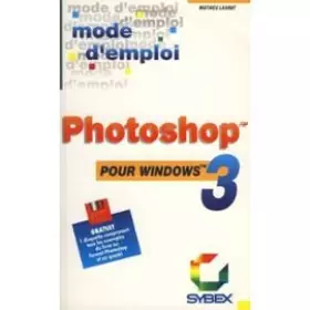 Couverture du produit · PHOTOSHOP 3 WIN MODE D'EMPLOI
