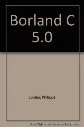 Couverture du produit · Borland C++ 5, mode d'emploi
