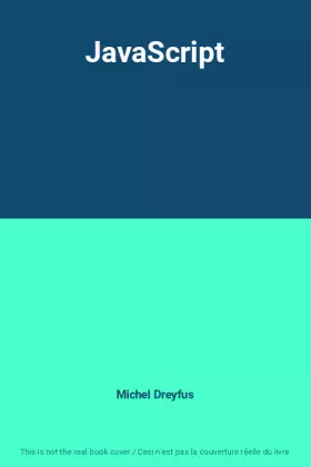 Couverture du produit · JavaScript