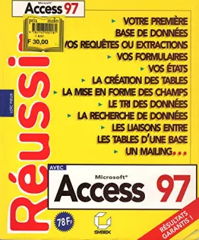 Couverture du produit · REUSSIR AVEC ACCESS 97