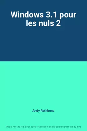 Couverture du produit · Windows 3.1 pour les nuls 2