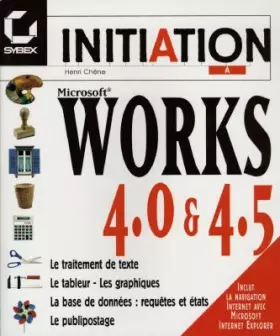 Couverture du produit · Works 4.0 & 4.5 initiation