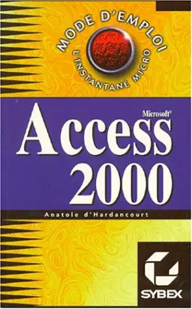 Couverture du produit · Access 2000