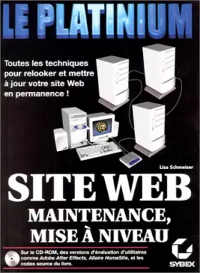 Couverture du produit · Maintenance et mise à niveau d'un site Web