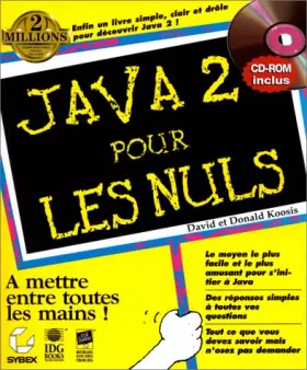 Couverture du produit · Java 2 pour les nuls