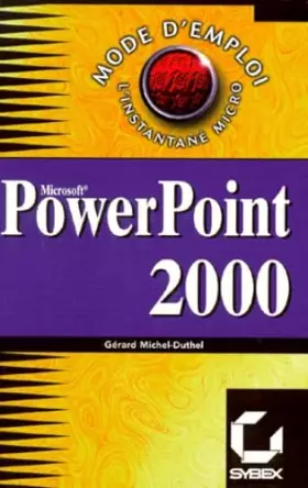 Couverture du produit · Powerpoint 2000