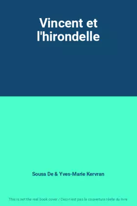 Couverture du produit · Vincent et l'hirondelle
