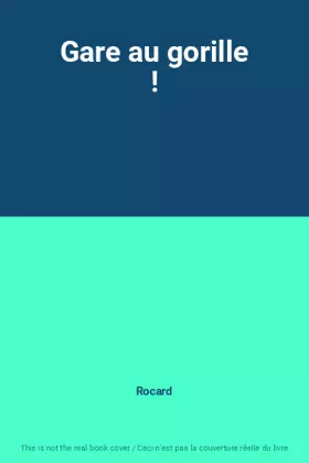 Couverture du produit · Gare au gorille !