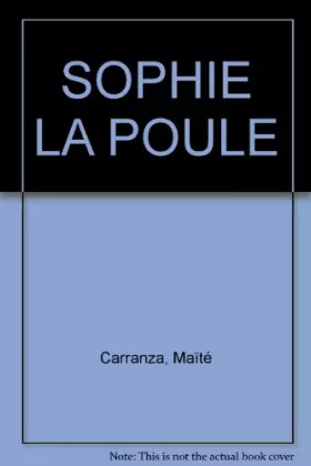 Couverture du produit · SOPHIE LA POULE
