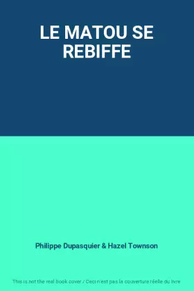 Couverture du produit · LE MATOU SE REBIFFE