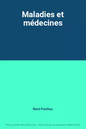 Couverture du produit · Maladies et médecines