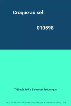Couverture du produit · Croque au sel                                                                                 010598