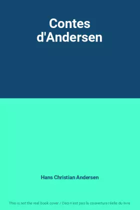 Couverture du produit · Contes d'Andersen