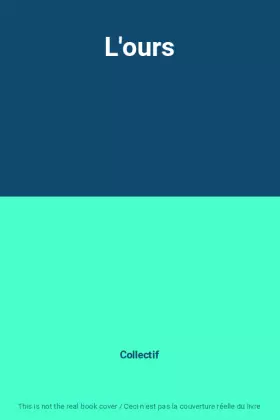 Couverture du produit · L'ours