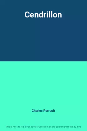 Couverture du produit · Cendrillon