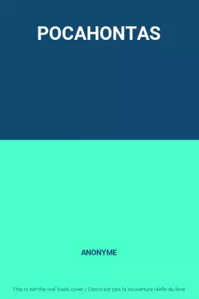 Couverture du produit · POCAHONTAS