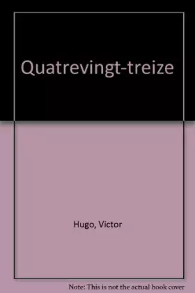Couverture du produit · Quatrevingt-treize