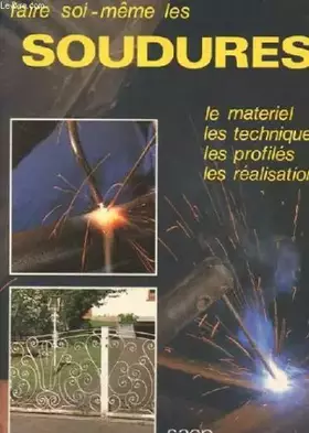 Couverture du produit · Faire soi-même les soudures