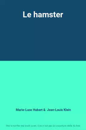Couverture du produit · Le hamster