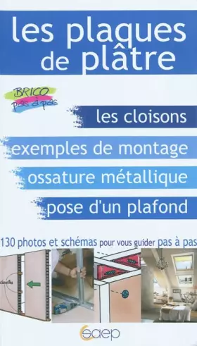 Couverture du produit · Les plaques de plâtre