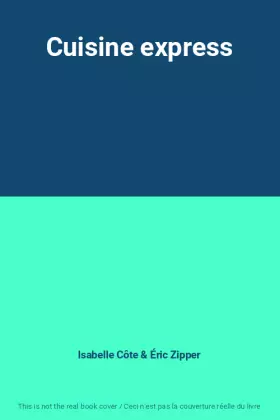 Couverture du produit · Cuisine express