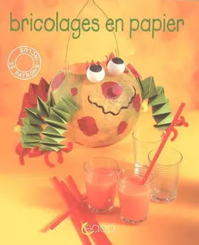 Couverture du produit · Bricolages en papier