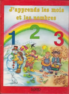 Couverture du produit · J'apprends les mois et les nombres